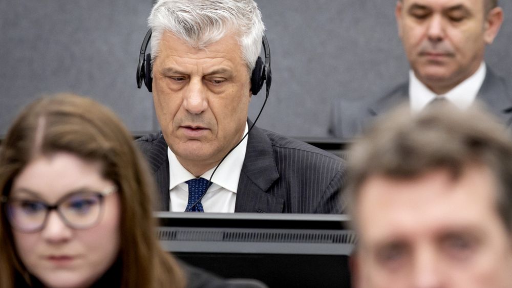 Trial of  former Kosovo President Hashim Thaci gets underway in The Hague