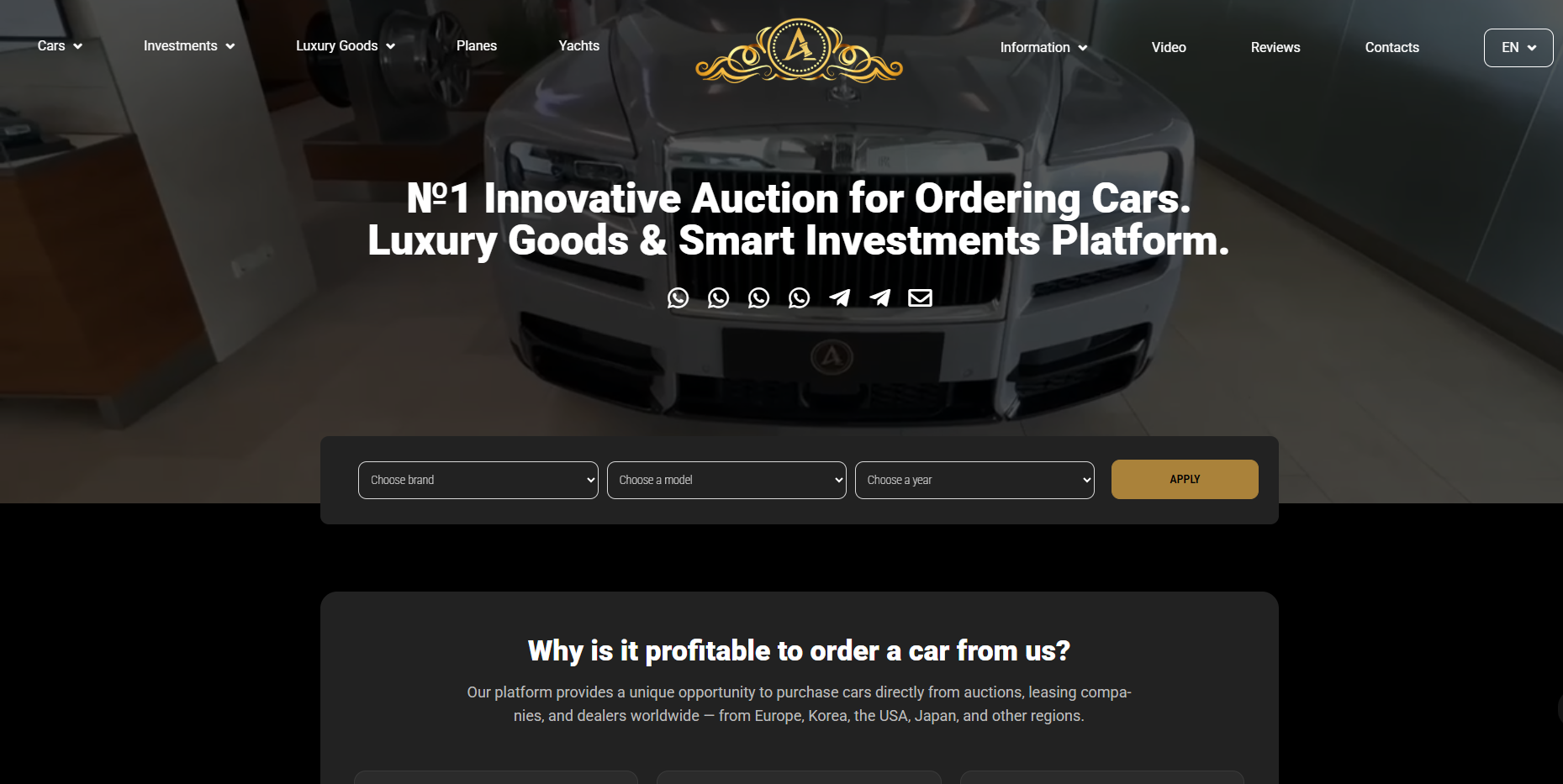 f1rst-group.org: From Premium Cars to Rare Metal Investments — All Available Remotely